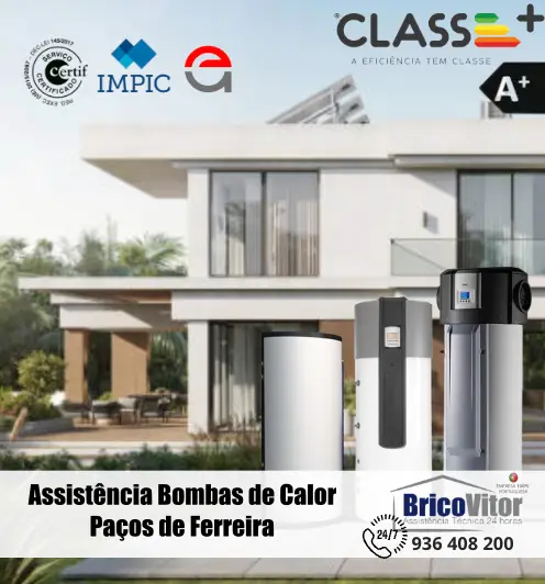 Empresa de Repara&ccedil;&atilde;o de Bombas de Calor Pa&ccedil;os de Ferreira, 