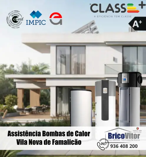 Empresa de Repara&ccedil;&atilde;o de Bombas de Calor Vila Nova de Famalic&atilde;o, 