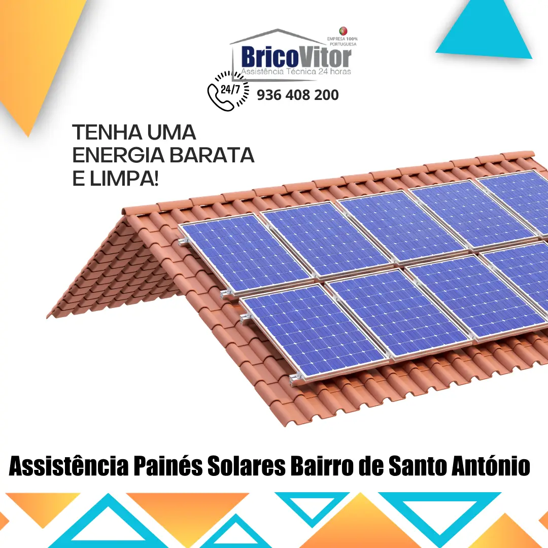 Empresa Repara&ccedil;&atilde;o Pain&eacute;is Solares Bairro de Santo Ant&oacute;nio, 