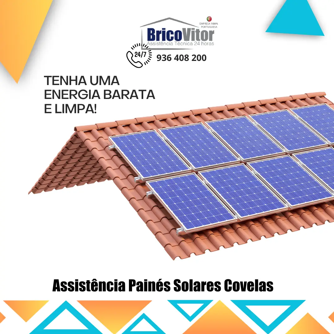 Empresa de repara&ccedil;&atilde;o de Pain&eacute;is Solares&nbsp;Covelas, 