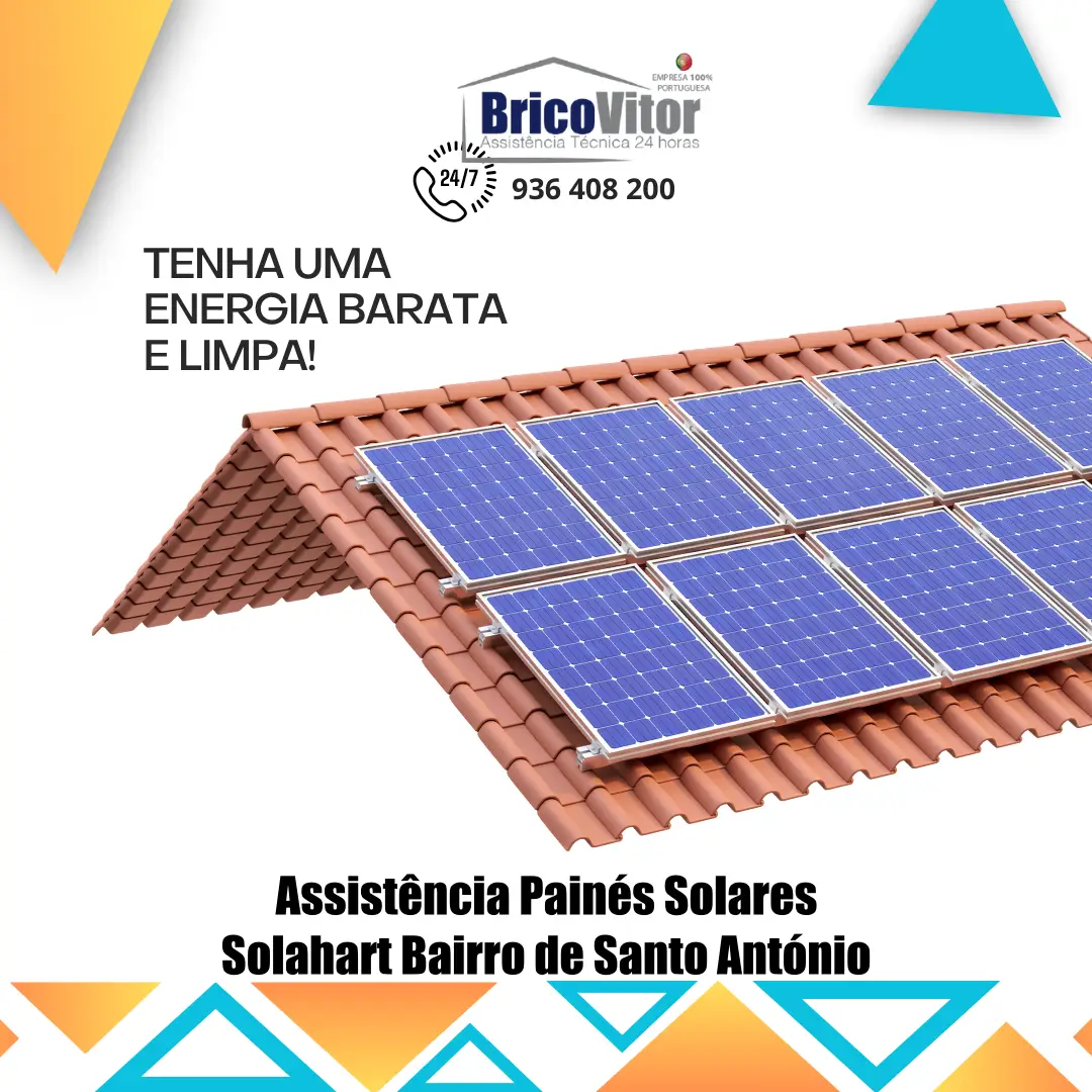 Empresa Reparação Painéis Solares Solahart Bairro de Santo António, 