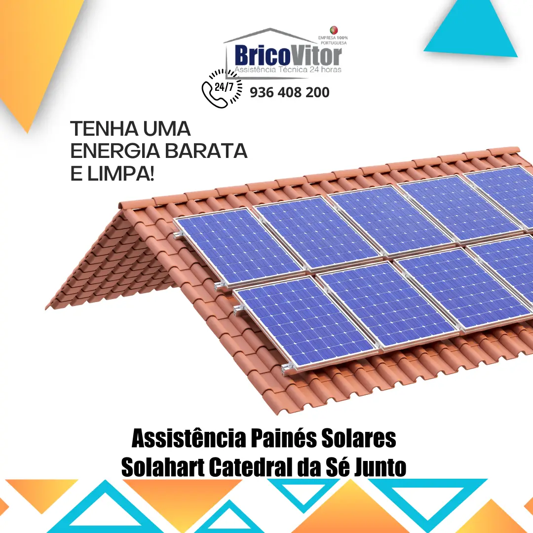 Empresa Repara&ccedil;&atilde;o Pain&eacute;is Solares Solahart Catedral da S&eacute; Junto, 
