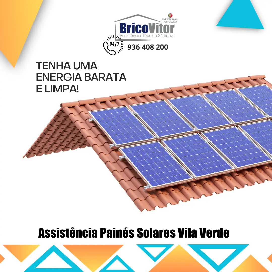 Empresa de Reparação Painéis Solares Vila Verde, 