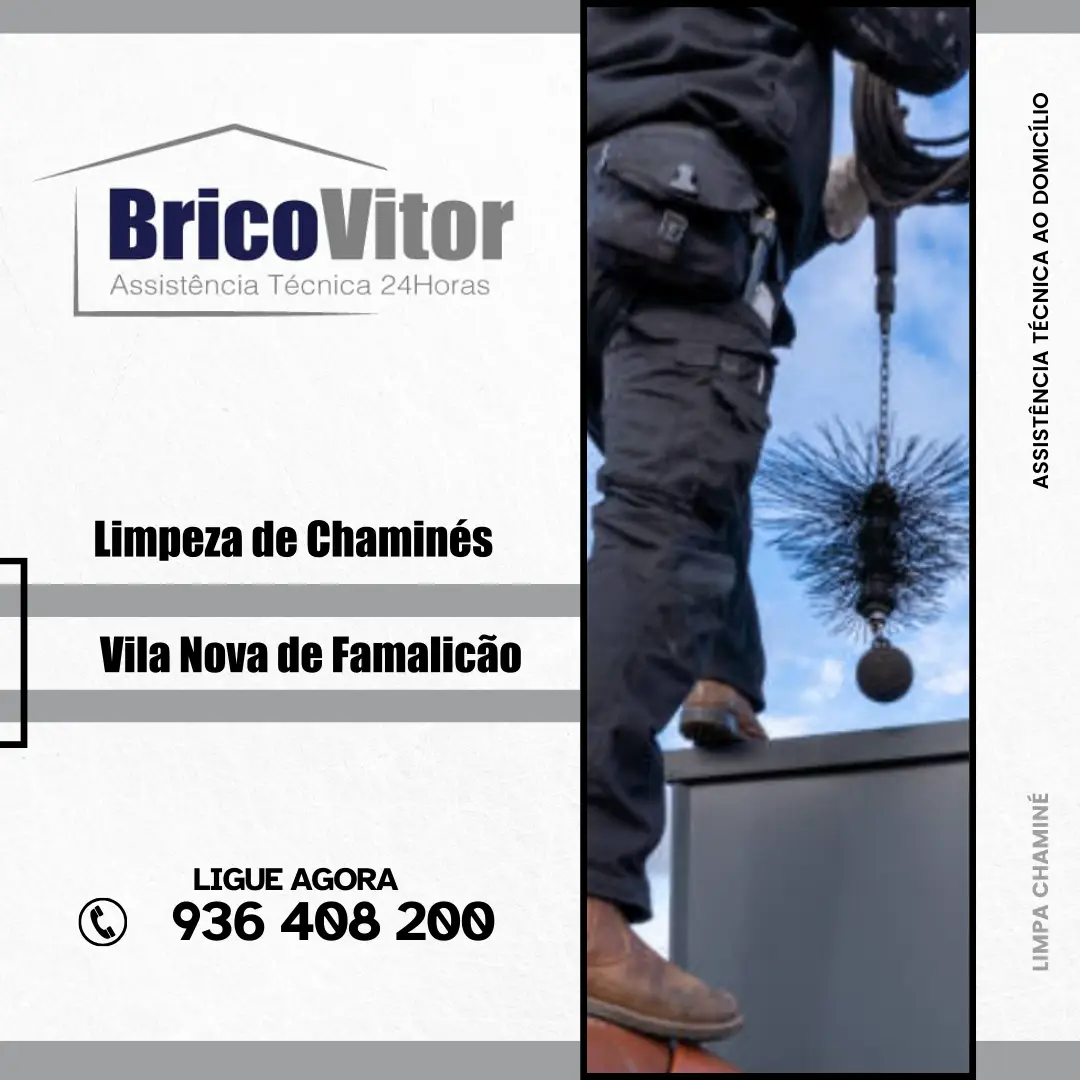 Empresa de Limpeza de Chamin&eacute;s Vila Nova de Famalic&atilde;o, 